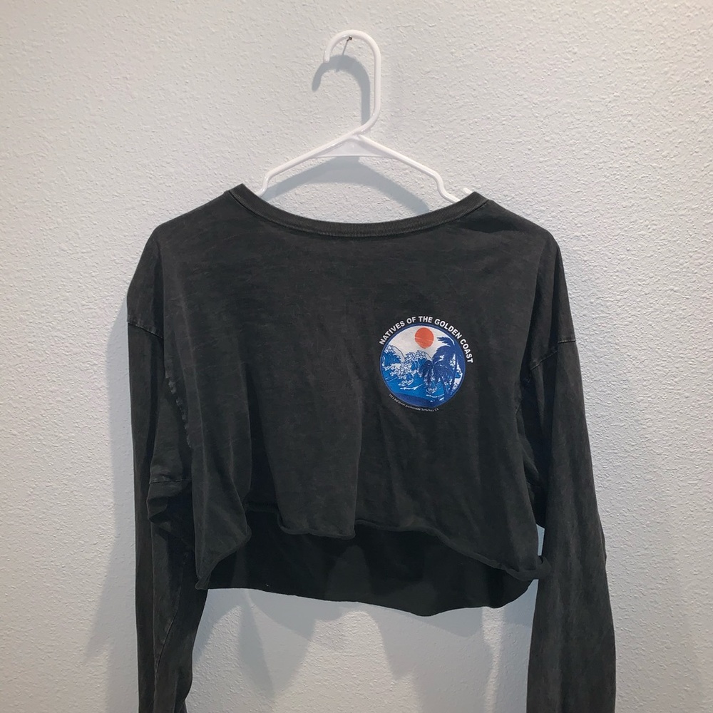 Brandy Melville Natives Of The Golden Coast Crop